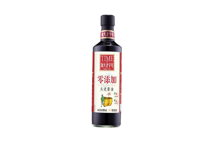 海天零添加酱油480ML